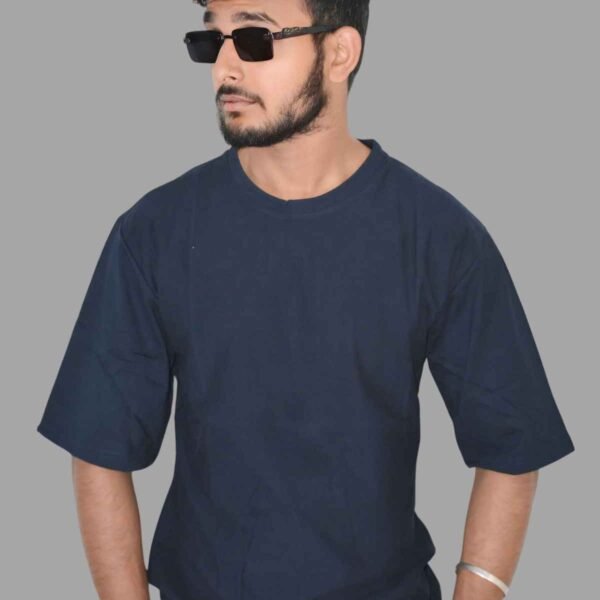 Zovaa Navy Premium Oversized Tshirt