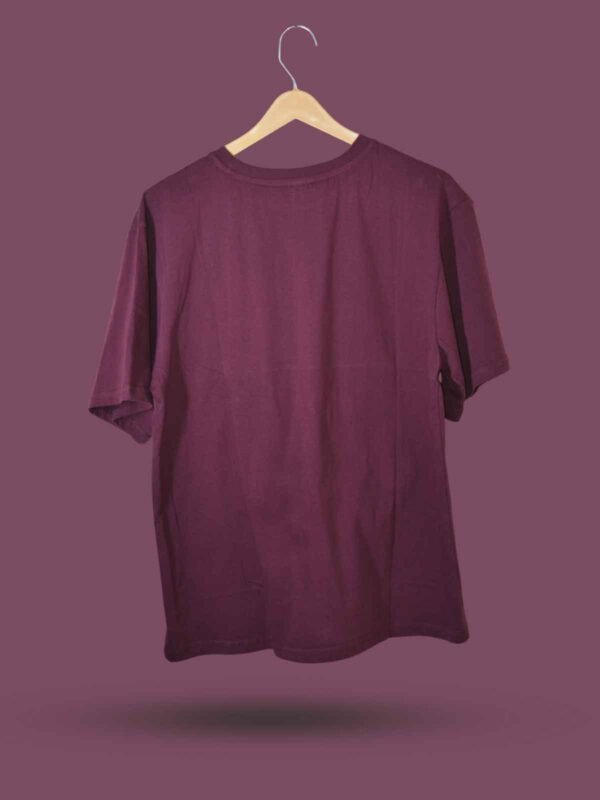 Zovaa Velvet Plain Oversized T-shirt