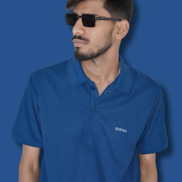 Zovaa Signature Navy Polo Tshirt
