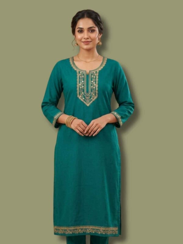 Zovaa Elegant Blue Kurti