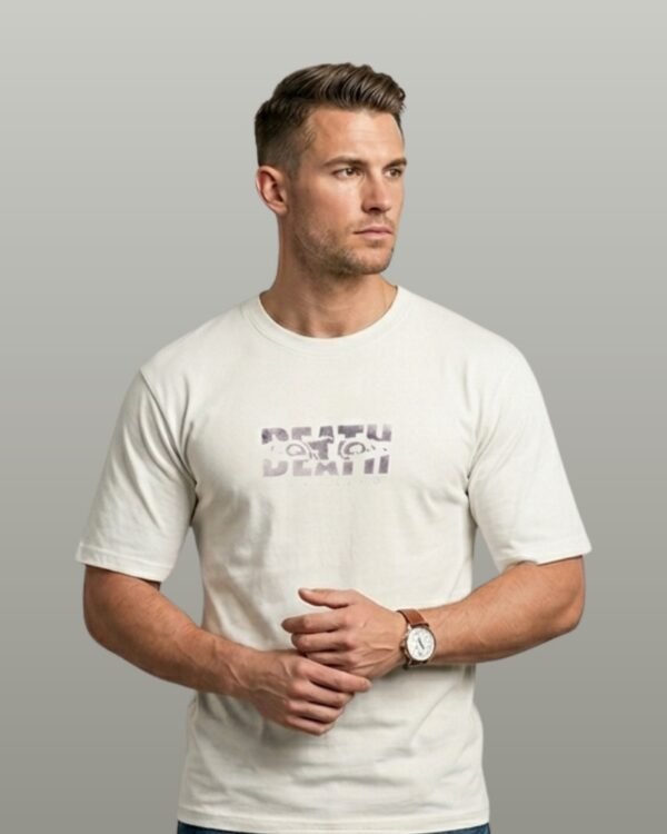 Zovaa Premium White Printed Tshirt