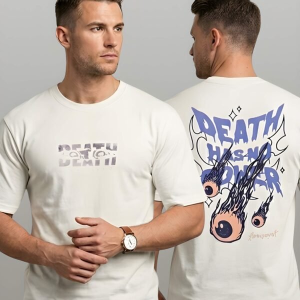 Zovaa Premium White Printed Tshirt