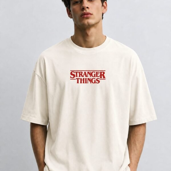 7c2bbd69-f48e-4acc-bbc0-cbe65724a420 Stranger Things One Last Adventure Oversized T-Shirt