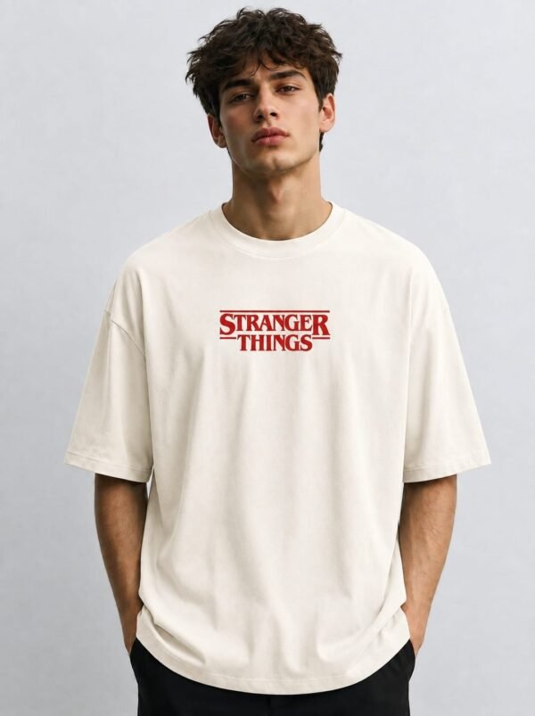 Stranger Things One Last Adventure Oversized T-Shirt
