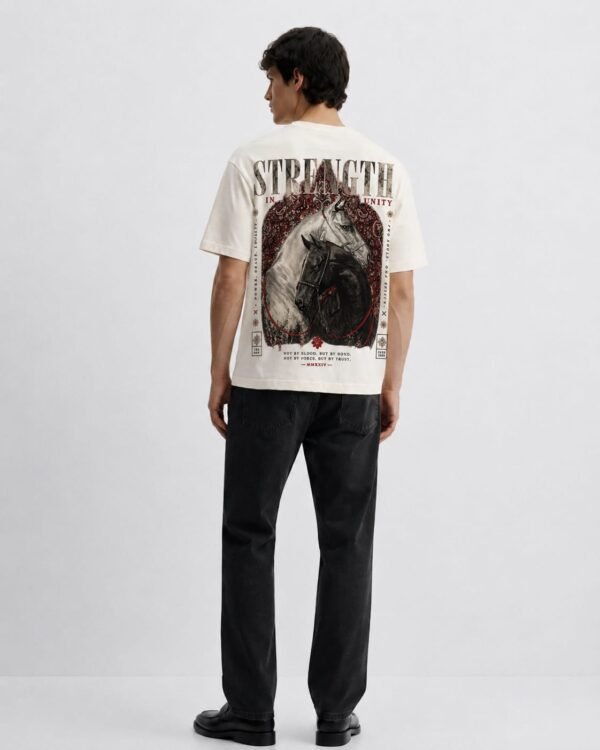 Strength – Oversized Graphic T-Shirt