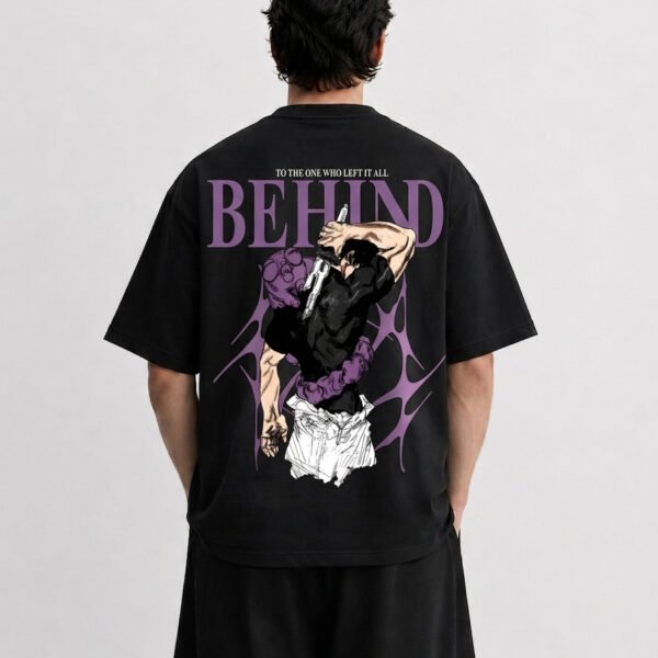 BEHIND Theme Based Oversized Tshirt