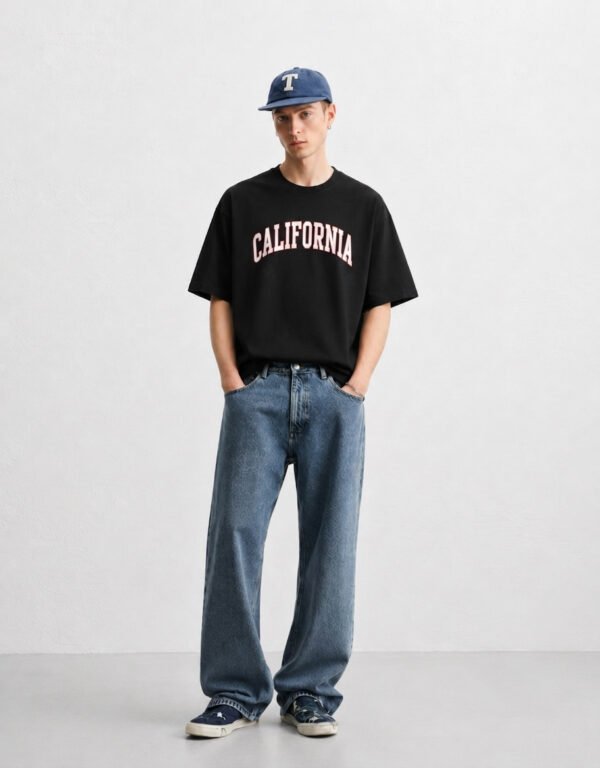 California 87 Theme Oversized Tshirt