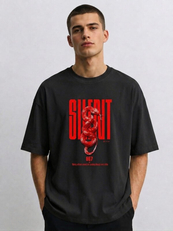 WhatsApp Image 2026-08-26 at 4.34.44 PM (1) Red Snake Theme Design Oversized tshirt