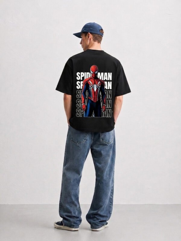 WhatsApp Image 2026-08-26 at 4.34.44 PM Spiderman based design oversized tshirt