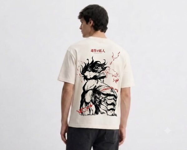 Monster theme oversized tshirt