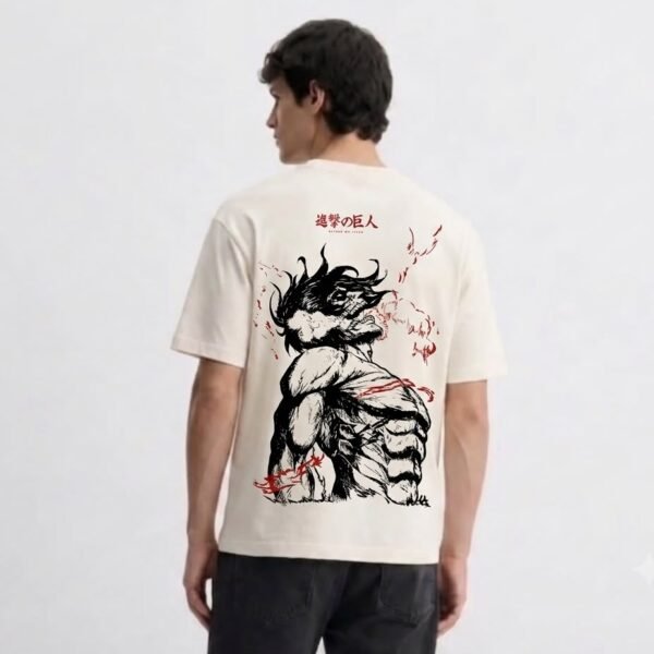 Monster theme oversized tshirt