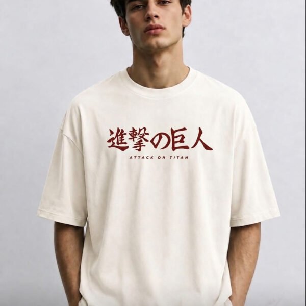 Monster theme oversized tshirt